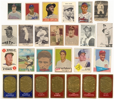 1946-1971 Topps and Assorted Brands Collection (1,300+) Including Hall of Famers 